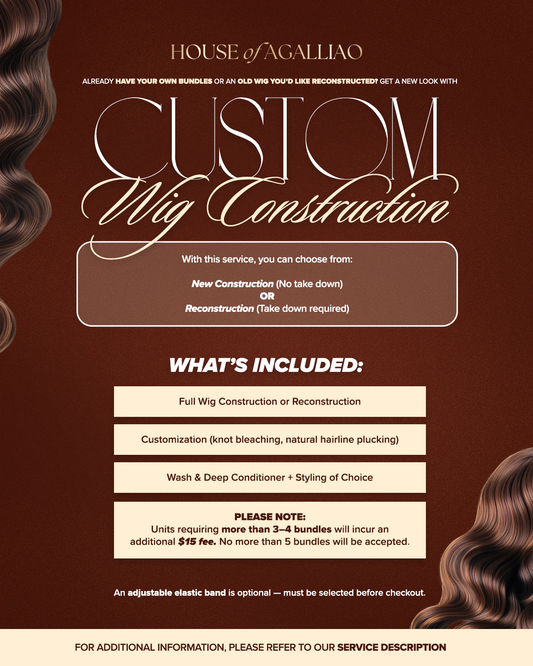 Wig Reconstruction (Deposit)